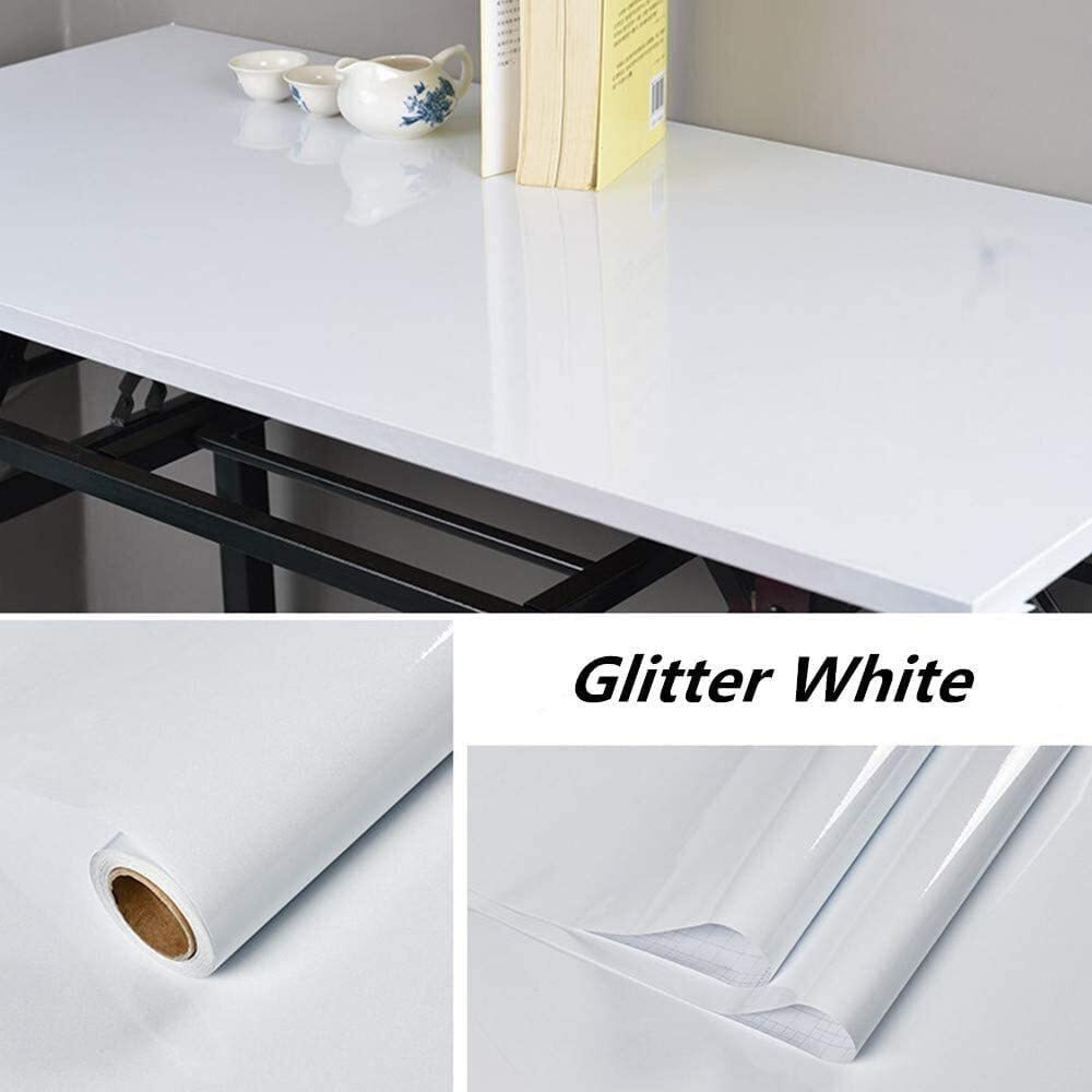 Nareval Plain White Wallpaper Single Colour Wallpaper Kitchen Wall Stickers Wood Wallpaper Diy Pvc Shelf Liner, Furniture, Almirah, Table Top, Wardrobe, Kitchen Cupboard Decal, Mat Woodekitchen Wall Stickers Vinyl Table Sticker Self Adhesive Wallpaper Plain White Wallpaper Kitchen Stickers Wall Stickers Marble Wallpaper Furniture Kitchen Counter, Cabinet Makeover Wallpaper (Plain White Y2)