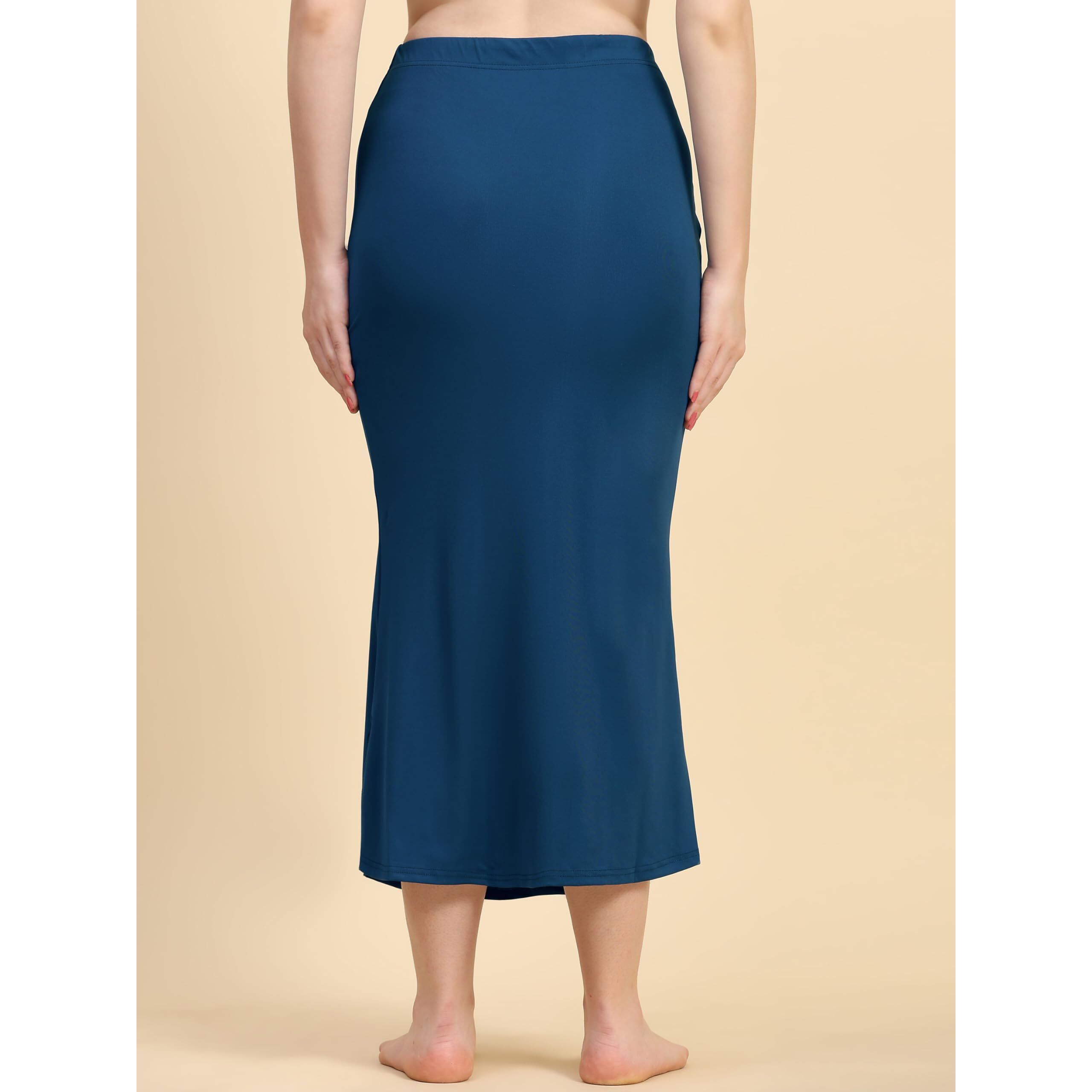 Trendmalls Women's Polyester Spandex Saree Shapewear Petticoat For Women, Cotton Blended,Petticoat,Skirts For Women,Shape Wear Dress For Saree Shaper