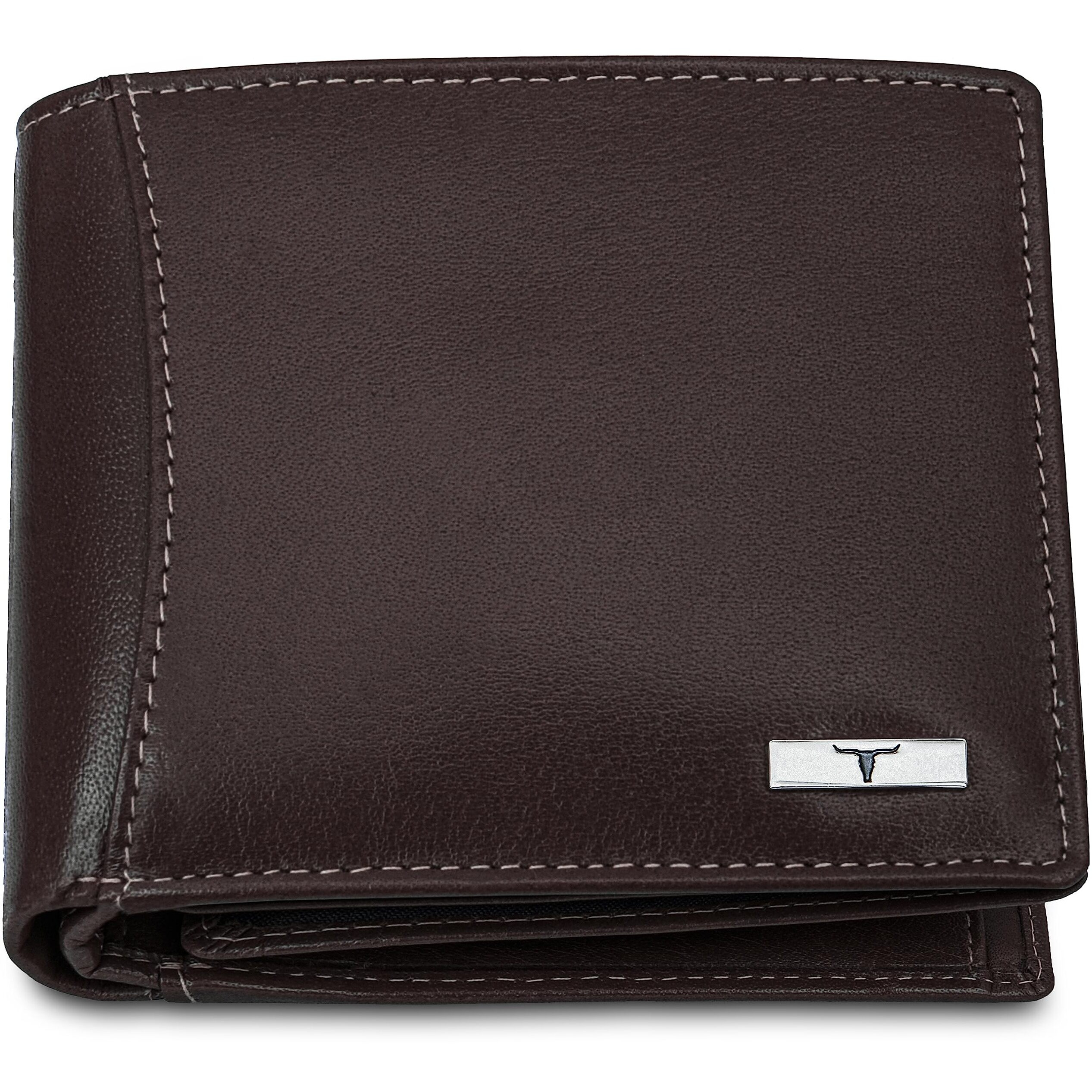 Urban Forest Oliver Aniline Brown Leather Wallet For Men