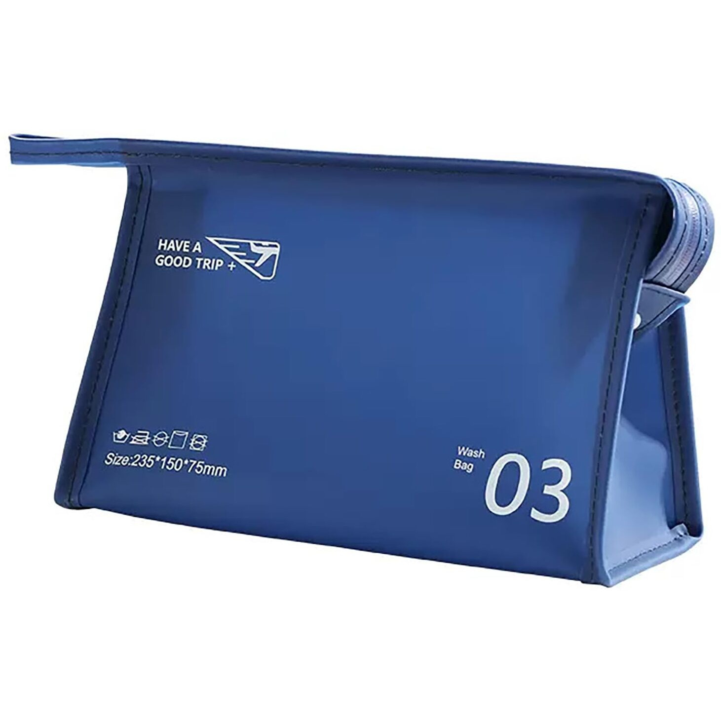 House Of Quirk Toiletry Bag For Women Travel Macaron Jelly Toiletry Bag Travel Makeup Bag Hanging Toiletry Bag For Men Toiletry Bags (Dark Blue, 7.5 Cm, L)