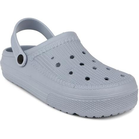 Hygear Men's Moulded Casual Shoes Slipper-Hg-Ge-1016-Light Grey-6