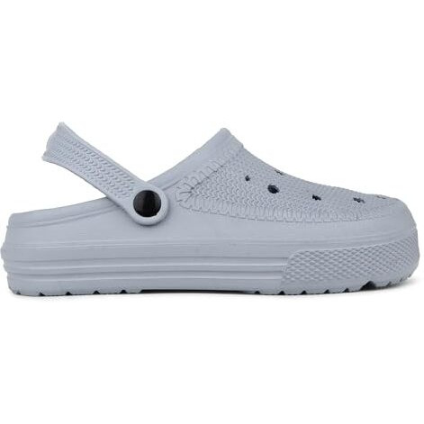 Hygear Men's Moulded Casual Shoes Slipper-Hg-Ge-1016-Light Grey-9