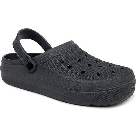 Hygear Men's Moulded Clog Slipper-Hg-Ge-1016-Dark Grey-6
