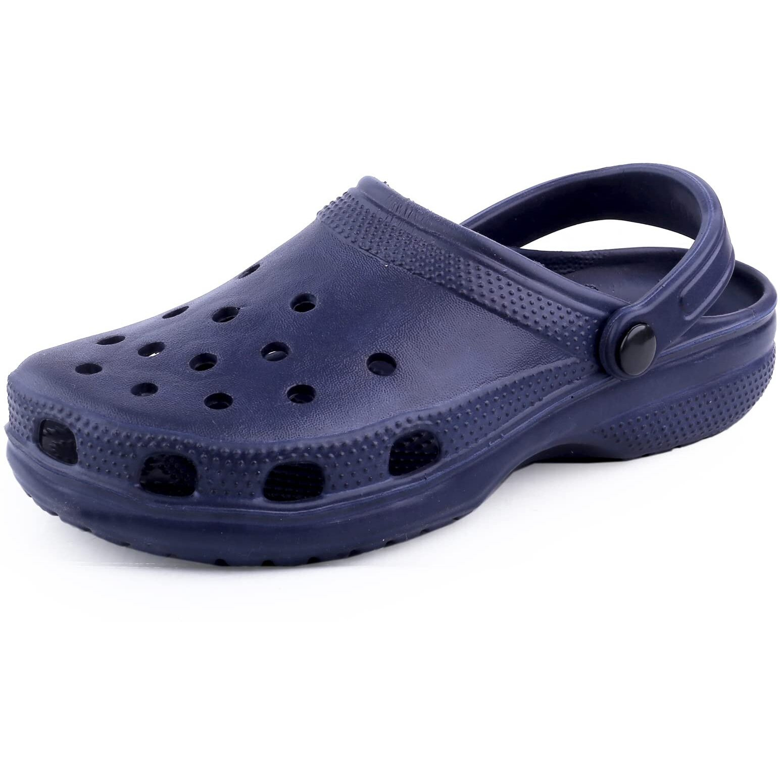 Kraasa Clogs For Women And Girls| Comfortable Lightweight Clogs For Women Navy Uk 8