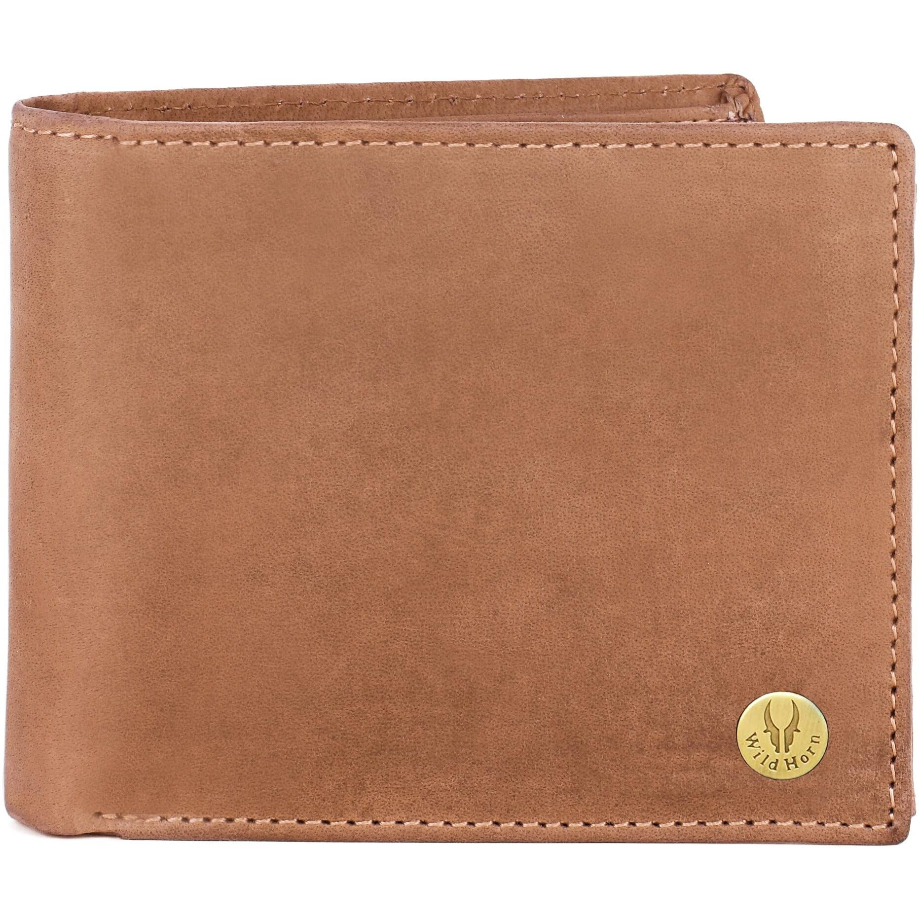 Wildhorn Rfid Protected Leather Wallet For Men, Tan Hunter