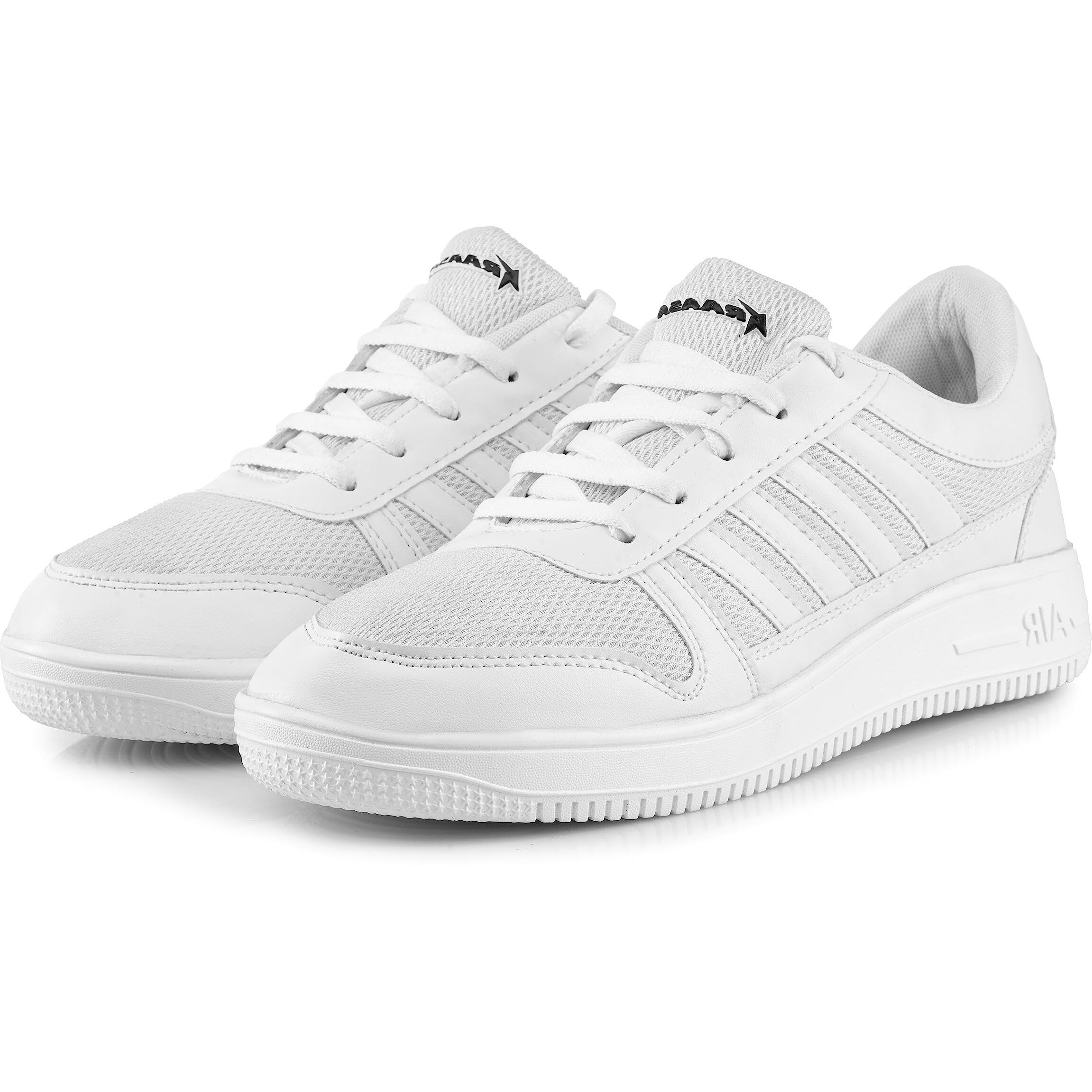 Kraasa Men's Casual Sneakers Shoes | Sneakers For Men White1 Uk 8