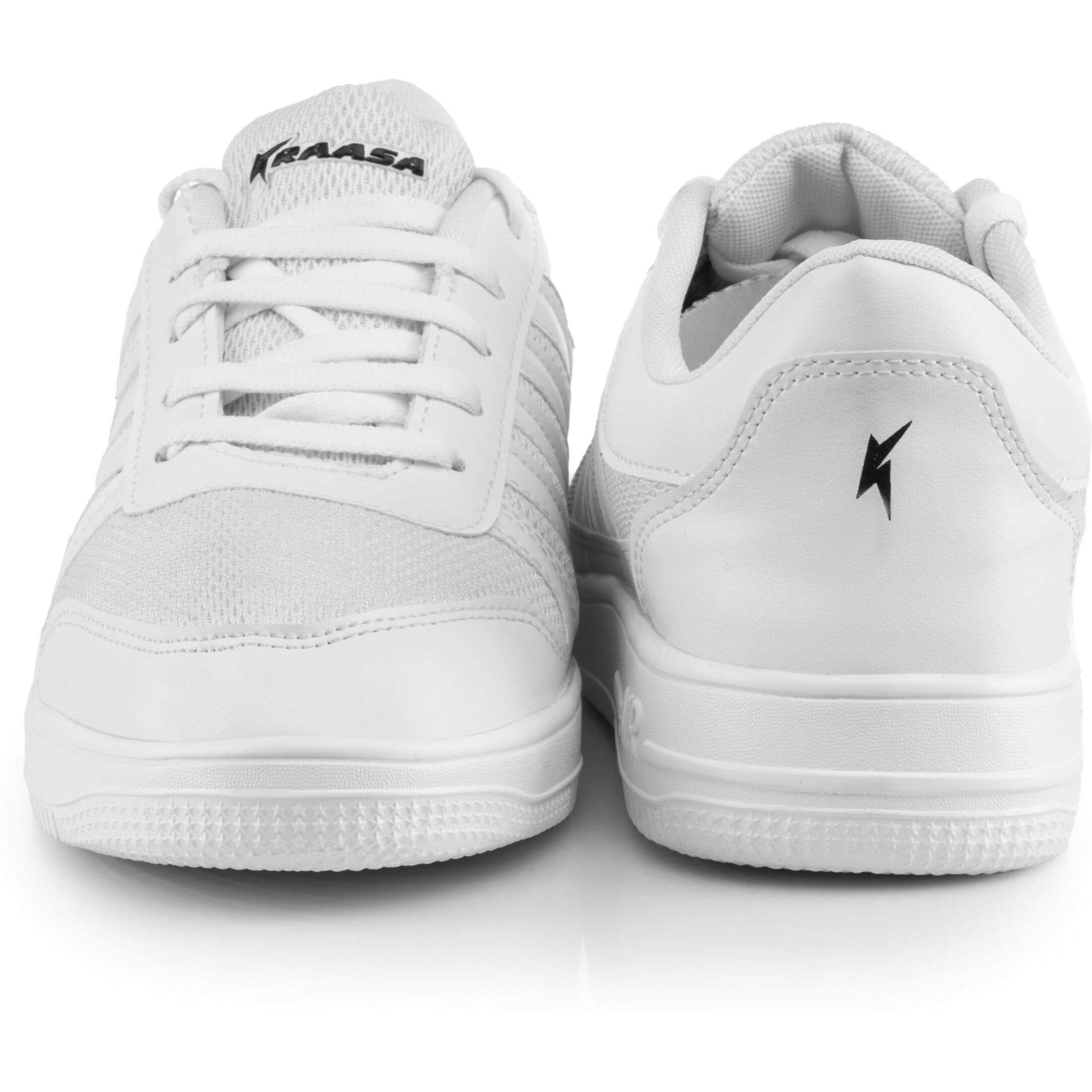 Kraasa Men's Casual Sneakers Shoes | Sneakers For Men White1 Uk 8