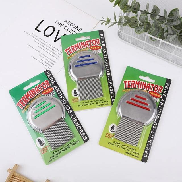 Futurekart Stainless Steel Lice Treatment Comb For Head Lice/Lice Egg Removal