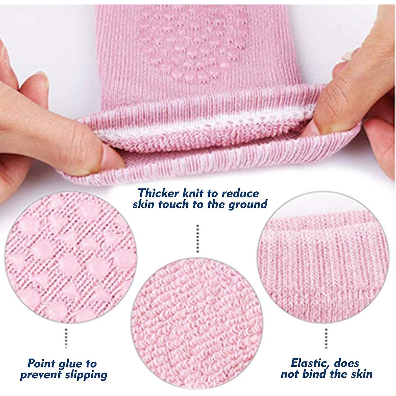 Episkey 2 Pair Baby Knee And Elbow Pad Baby Crawling Elbow Pad Baby Leg Warmer Baby Kneecap (Multi Color)