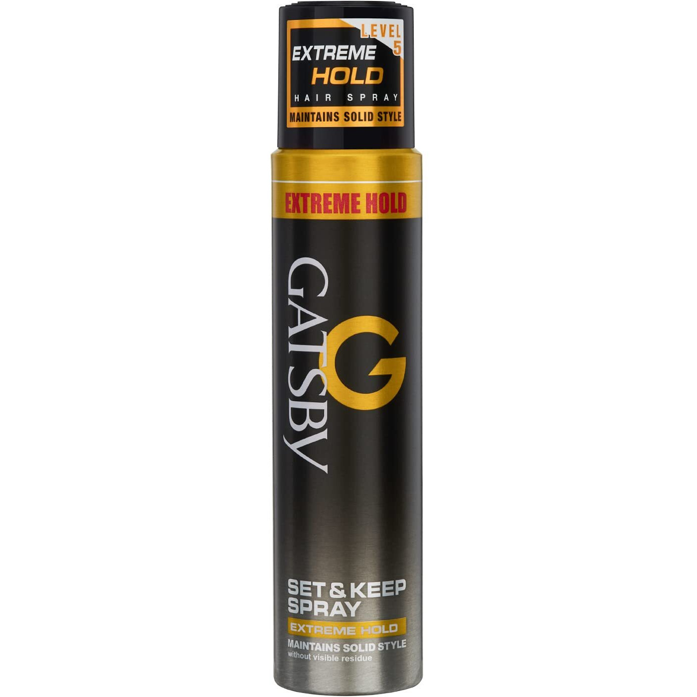 Gatsby Set & Keep Hair Spray - Extreme Hold | Quick Drying, Long Lasting Hold, No Flaking & Natural Shine | Non Sticky & Easy Wash Off | Styling Hair Spray | 250Ml