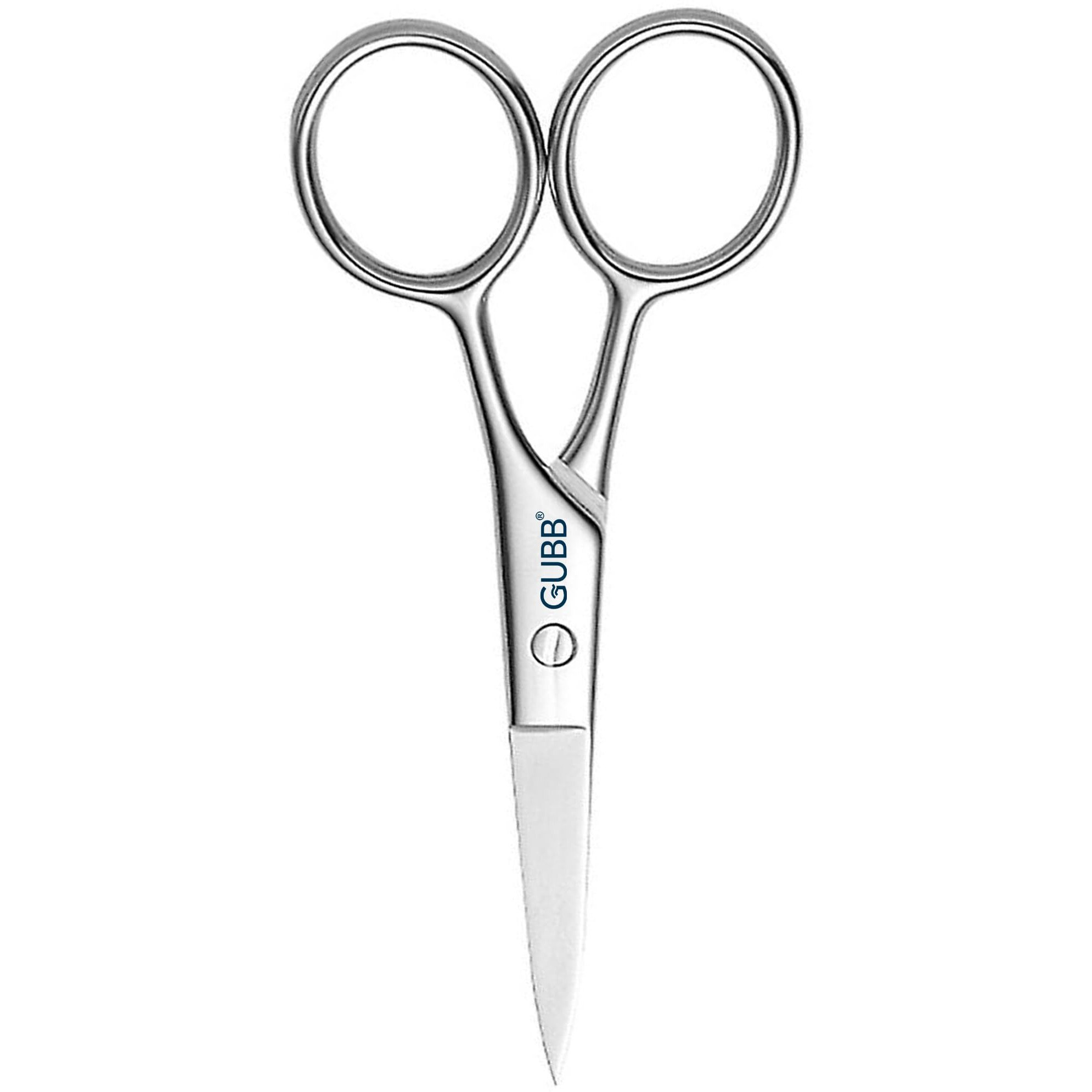 Gubb Grooming Scissor Small For Men & Women | Multipurpose Scissor Ideal For Men For Moustache, Beard, Ear And Nose Hair Trimming | Suitable For Women For Eyelashes And Eyebrow Trimming