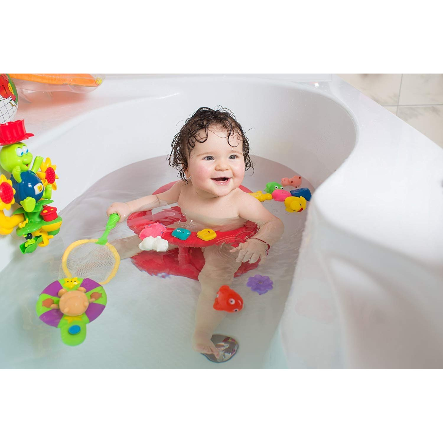 Famous Quality Most Popular Sound Chu Chu With Bath Toys (Set Of 12 Animals, Multi Color)