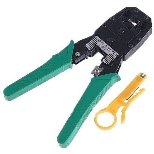 Lapmate 3 In 1 Modular Crimping Tool, Rj45, Rj11 Cat5E/Cat6 Lan Cutter With Cable Cutter