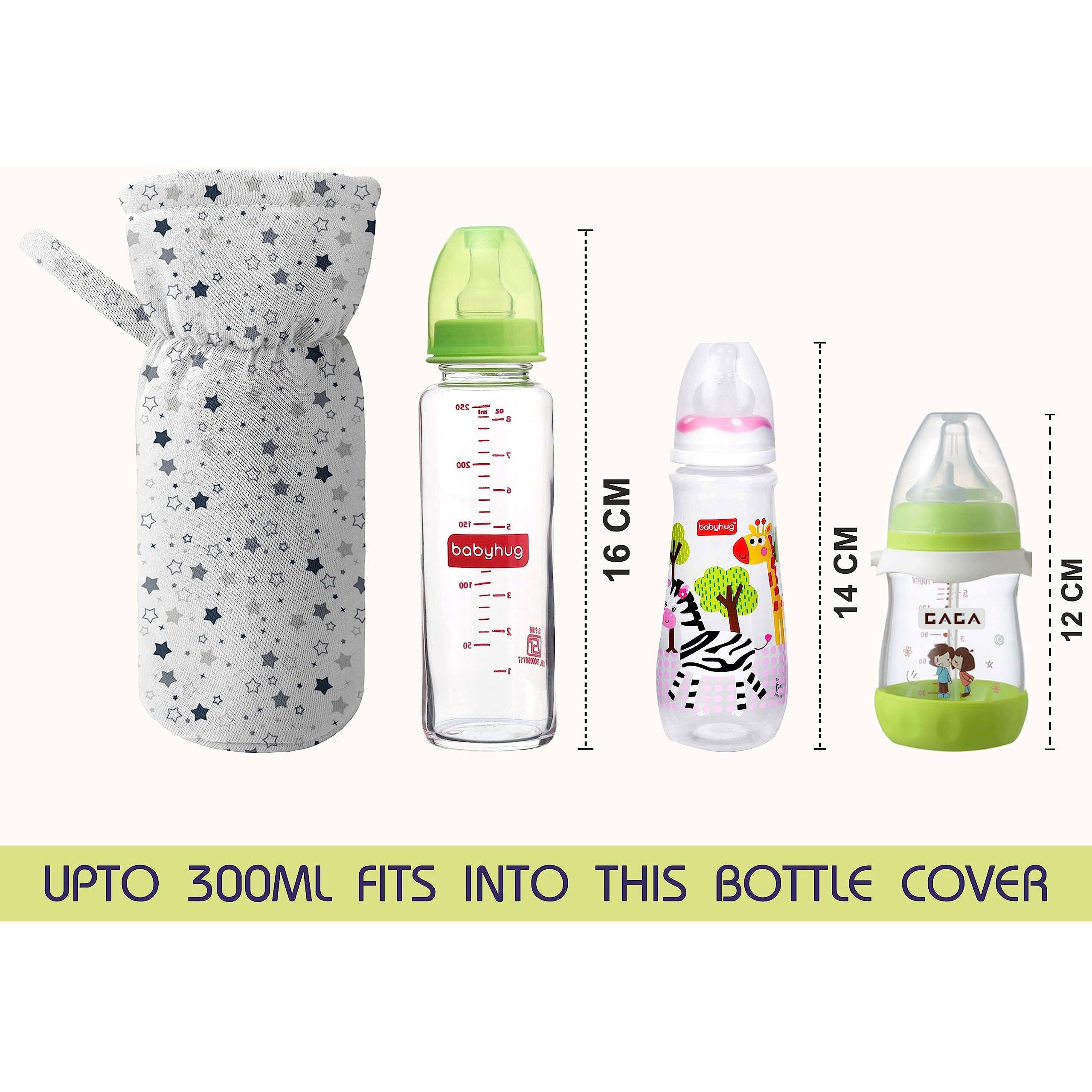 Custom Catch Cotton Baby Bottle Modern Bag Personalized With Flower, Ladybug, Bee Or Butterfly (Pink) (Pink) (Pink) (Blossom)