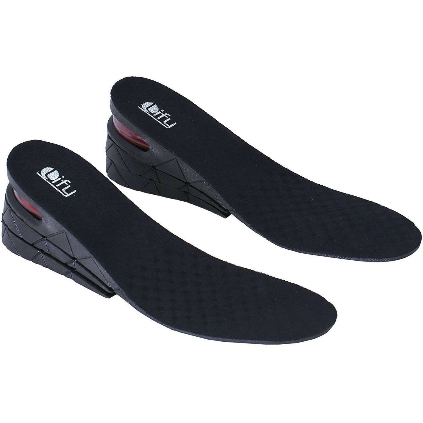Lify Elevator Increased Insoles Shoe Lifts For Men, Women - Height Increasing Insole, Heel Lift Shoe Pads, 2.36 Inches Adjustable Insole - 1 Pair (3 Layer (6 Cm))