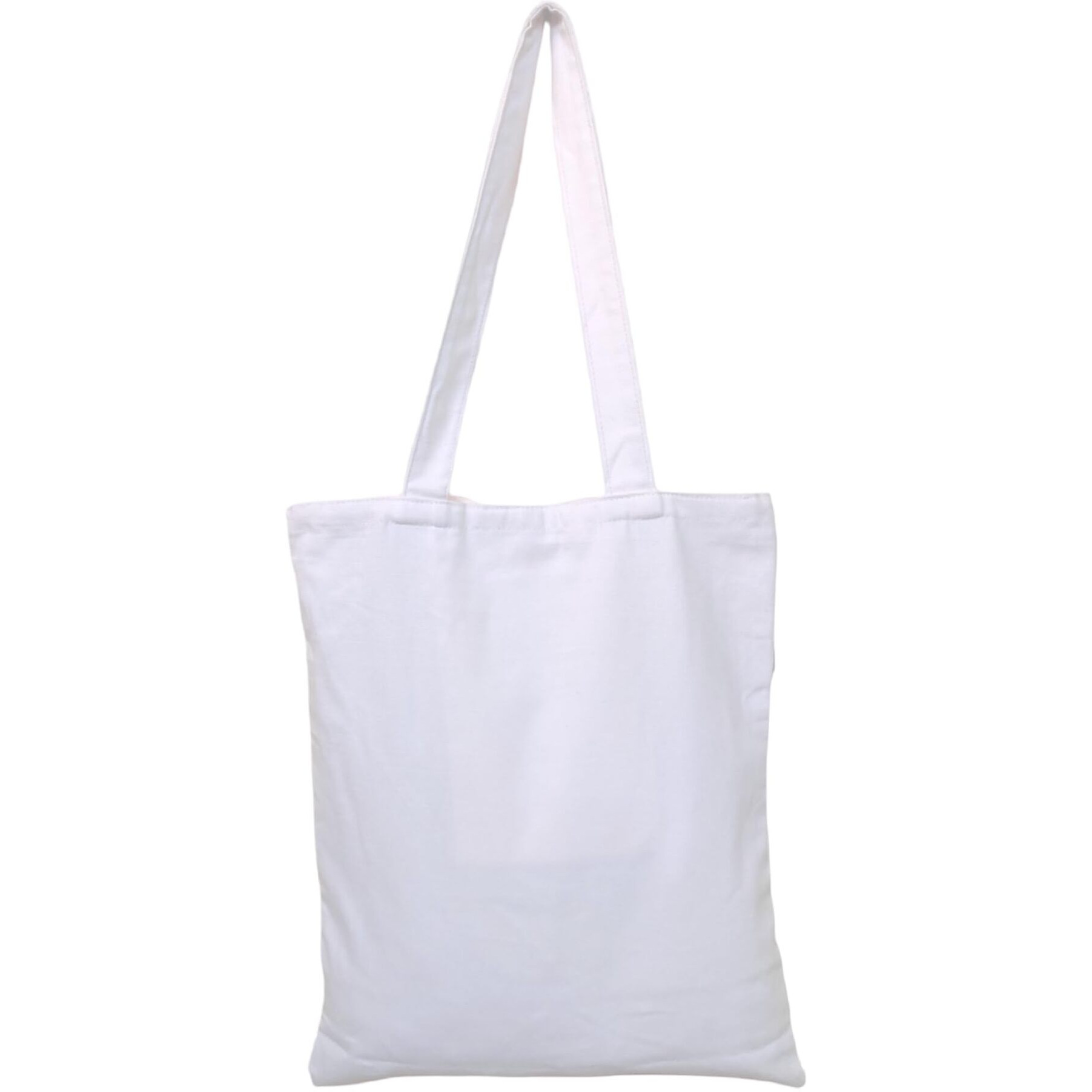 Danioo Canvas Reusable Cloth Tote Bag With Zipper And Inner Pocket For Women And Girls, Travel/Beach/Gift/College Tote Bag Pack Of 1 (Black) (White)