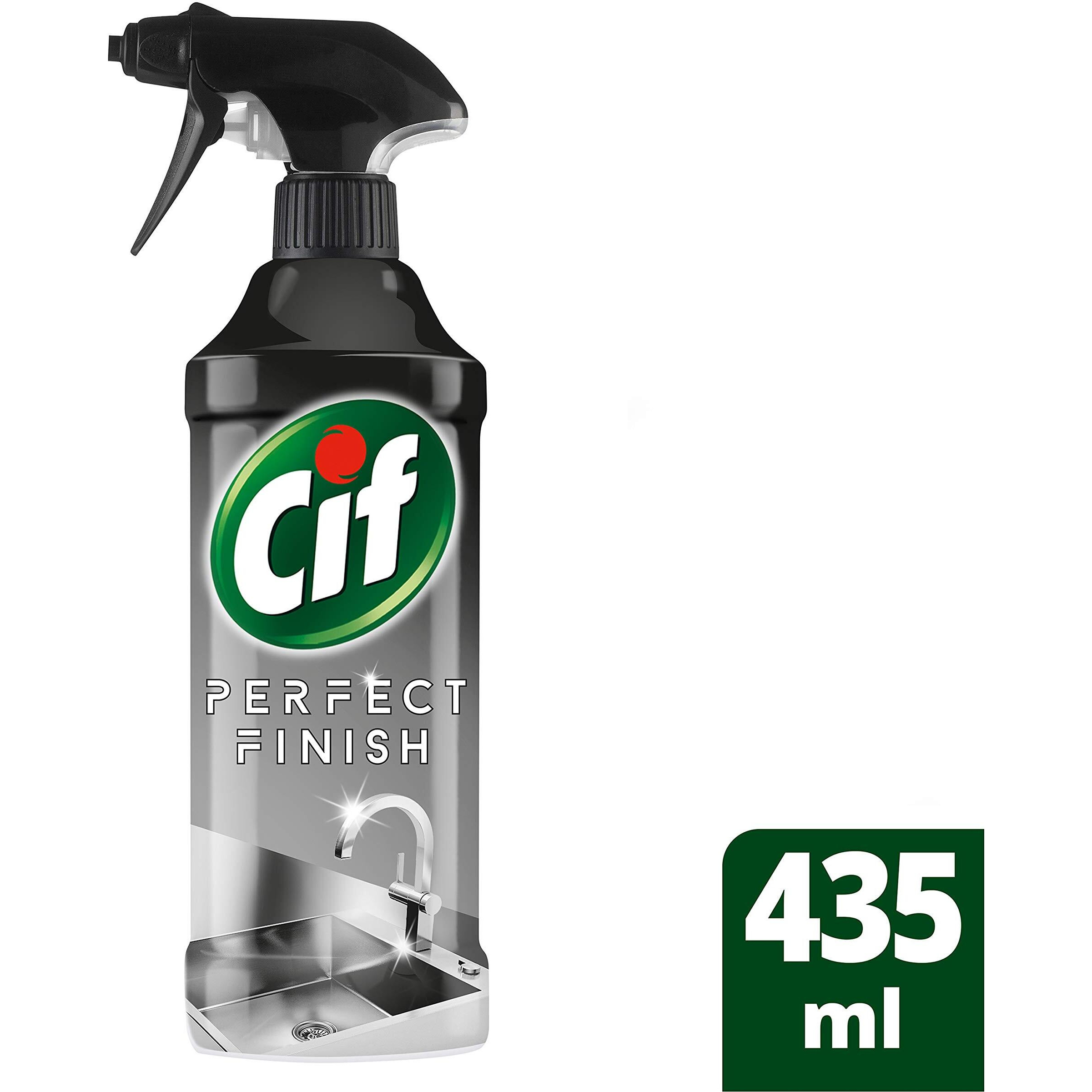 Cif Perfect Finish Stainless Steel Cleaner| Removes Tough Dirt 435Ml (Pack Of 1)