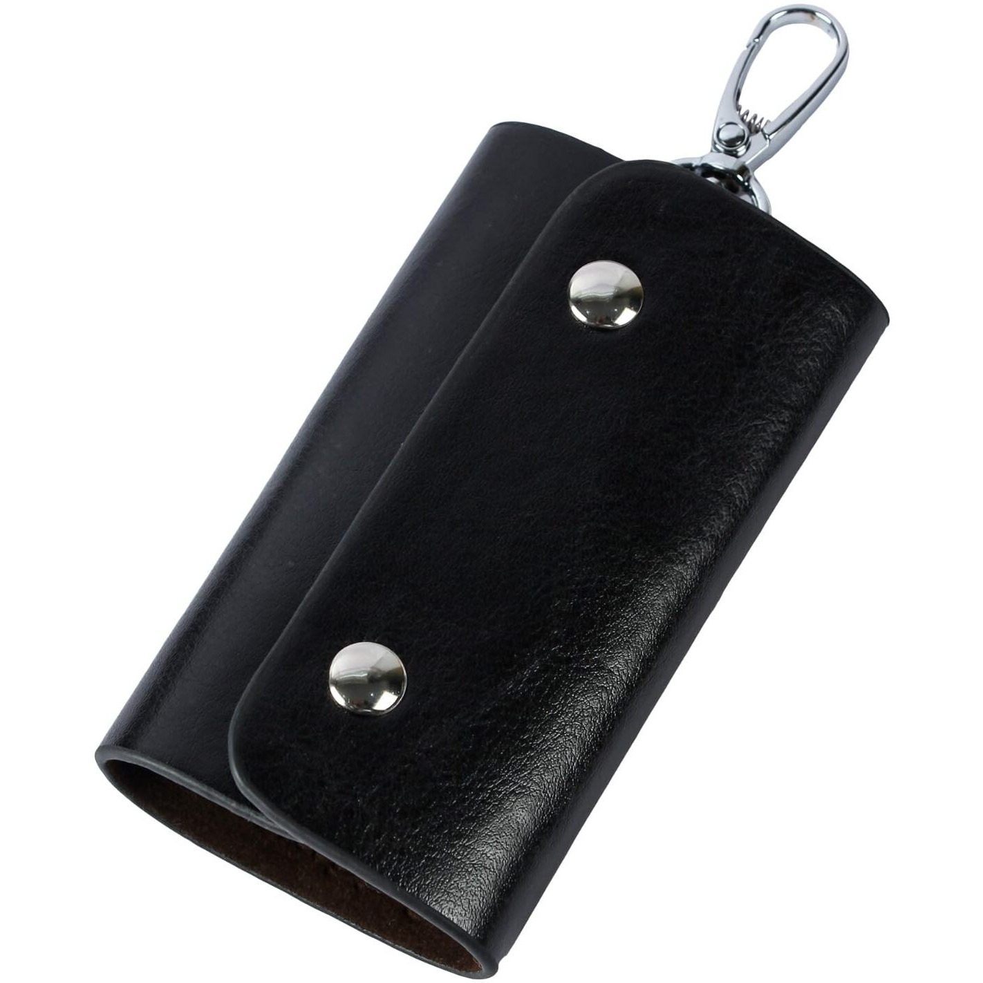 Instabuyz Unisex Pure Pu Leather Hand Crafted Men & Women Key Bag Wallet Multi Function Key Case Top Grain Key Ring Case Wallet Bank Locker Key Pouch With 6 Keyring Holder,Brown