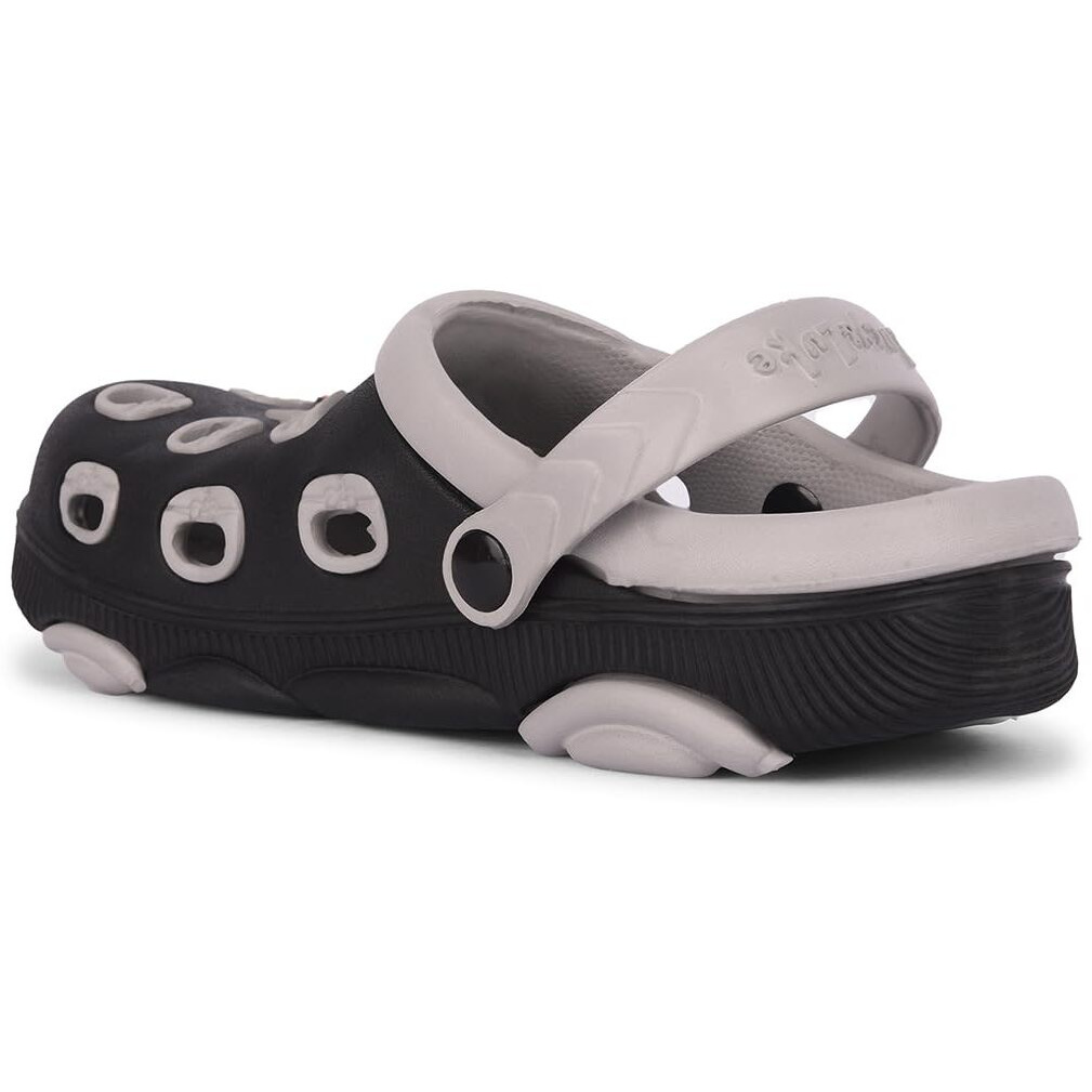 Liberty Lucy&Luke Lpmxt-823 Casual Slingback Clogs For Kids With Eva Sole | Slip-On Breathable, Lightweight | Comfortable & Durable | Stylish Home Wear Footwear (Black-24 Eu)