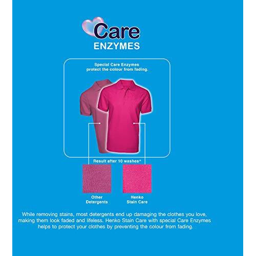 Henko Matic Front Load Detergent Powder 2Kg - Lintelligent Nano Fibre Lock Technology, Removes The Toughest Of Stains From Your Clothes, Locking Fibres & Color Intact