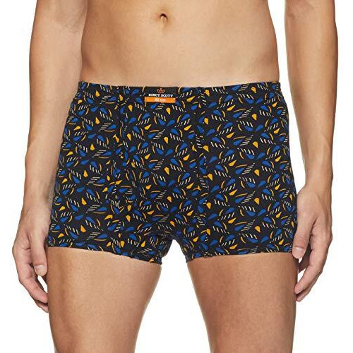 Dixcy Scott Men's Cotton Trunks (Pack Of 1) (Comfort Trunk Printed_Assorted 2_L_Assorted 2_L)