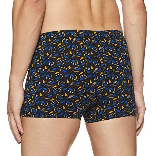 Dixcy Scott Men's Cotton Trunks (Pack Of 1) (Comfort Trunk Printed_Assorted 2_L_Assorted 2_L)