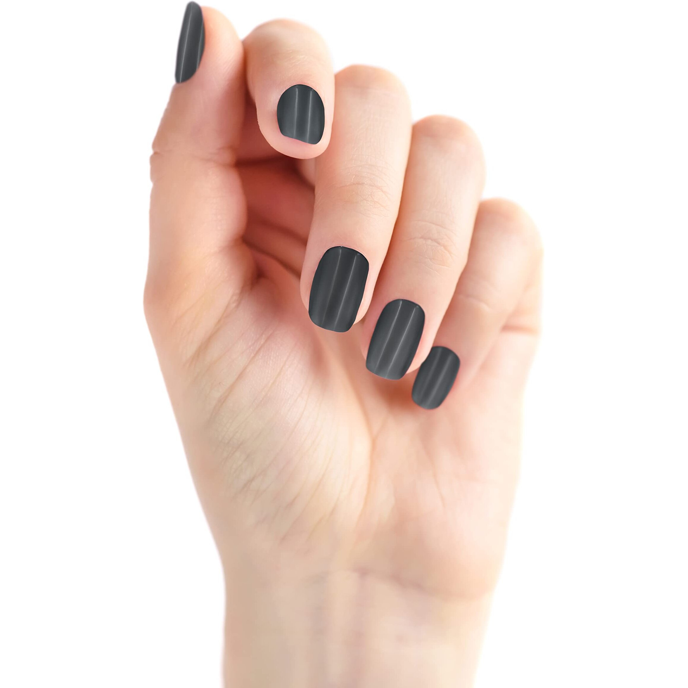 Renee Stick On Nails Bn 01| 24 Reusable Artificial Fake Nail Set| Lightweight & Long Lasting| Easy To Use| Quick Fix For Festivals & Special Occasions