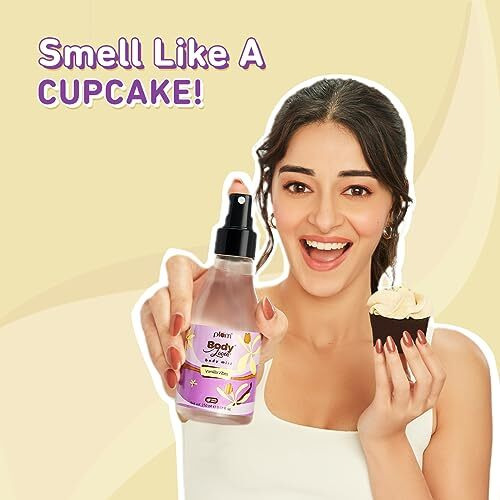Plum Bodylovin' Vanilla Vibes Body Mist | Long Lasting Vanilla Fragrance For Women With Warm & Cozy Vanila Scent | High On Fun | Travel Friendly Perfume Body Spray | 150Ml