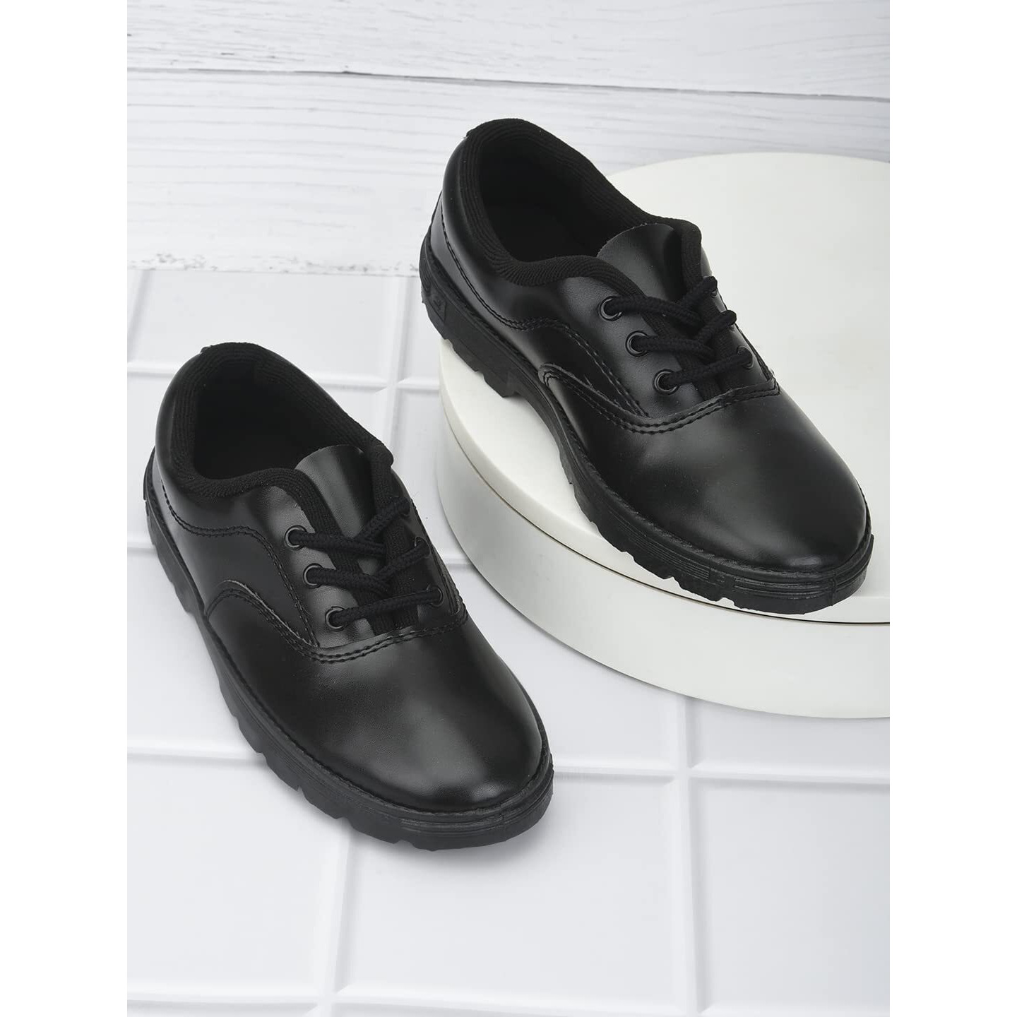 Liberty Kids S-Boyexcea Black School Shoes - 13 Kids Uk (32 Eu)