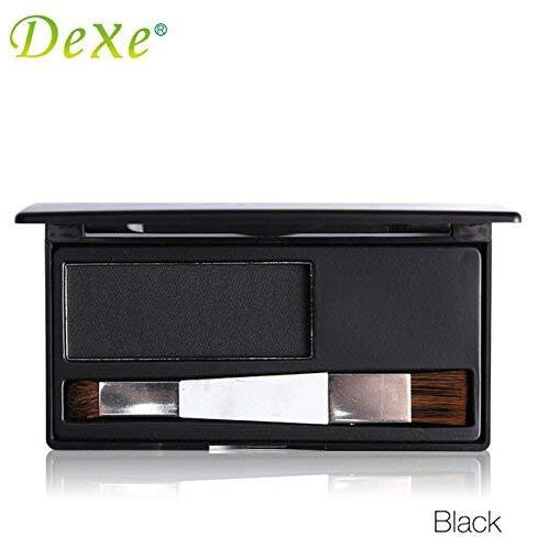 Eamaze Dexe Root Cover Up, 6Gm (Black) Instantly Cover Greys + Touch Up Highlights, Water-Sweat-Resistant Root Concealer (Black)