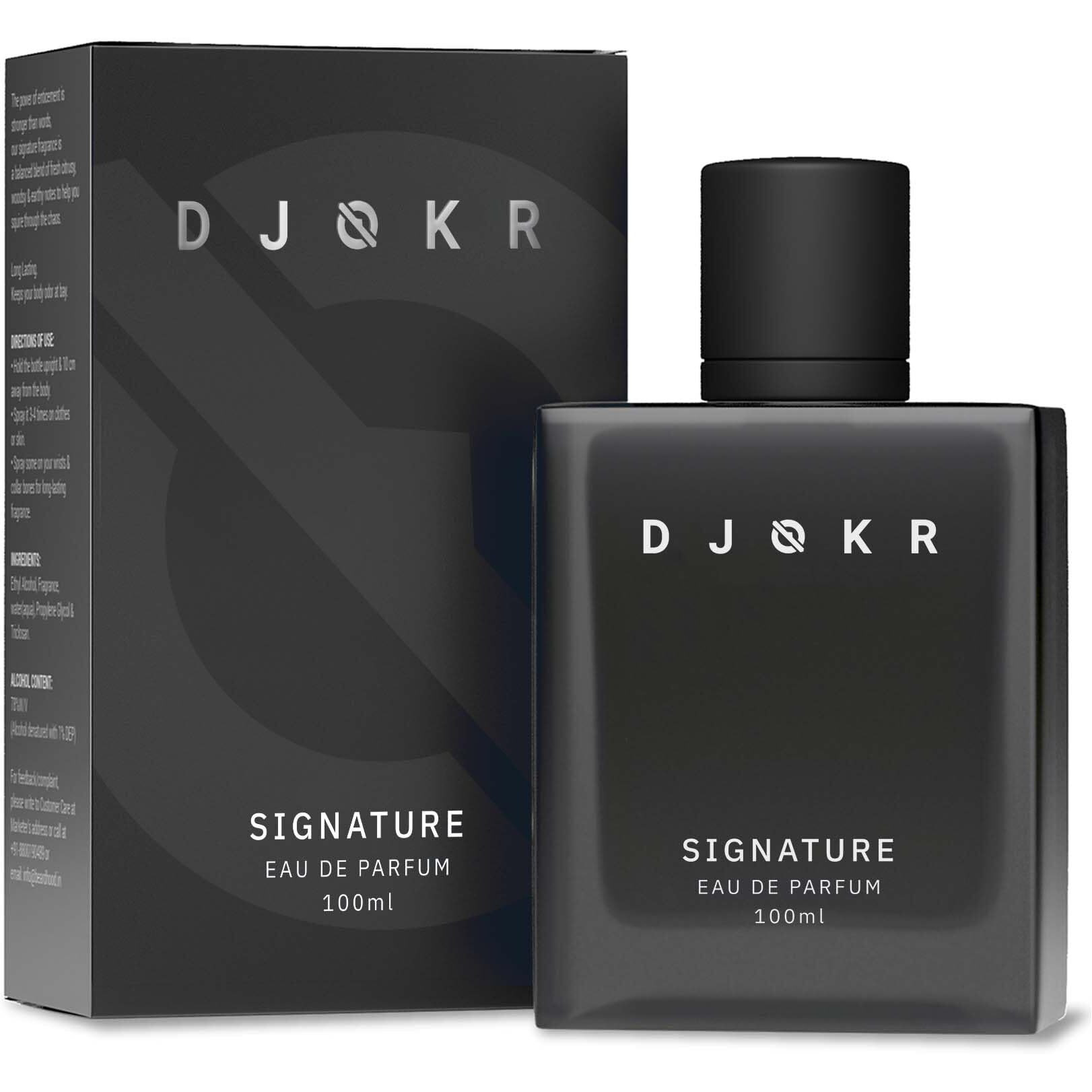 Djokr Signature Perfume For Men 100 Ml | Eau De Parfum | Premium Luxury Long Lasting Fragrance Spray
