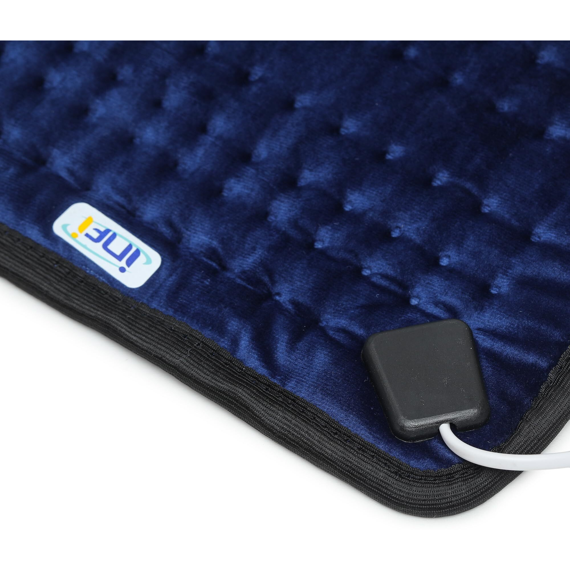 Infi Orthopaedic Electric Heating Pad - Fast Heat Therapy Belt For Pain Relief, 3 Temperature Settings, Overheat Protection, Ideal For Lower Back, Knee, Shoulder, Cramps And Neck Pain, Medium Size