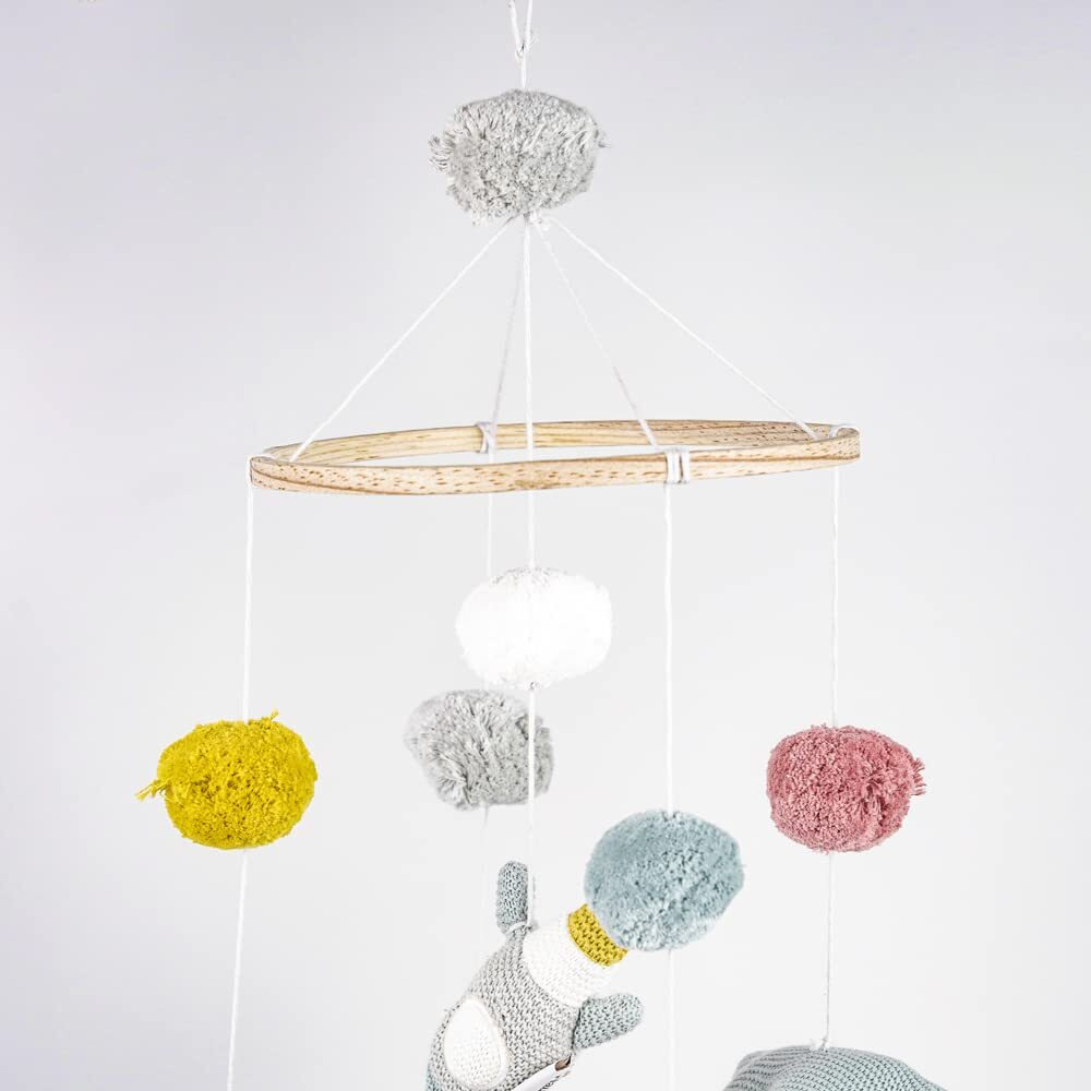 Haus & Kinder Crib Cot Hanging Mobile Nursery Decoration Newborn Shower Gift Birthday Gift | Baby Bed Decoration For Boys And Girls (Constellation)