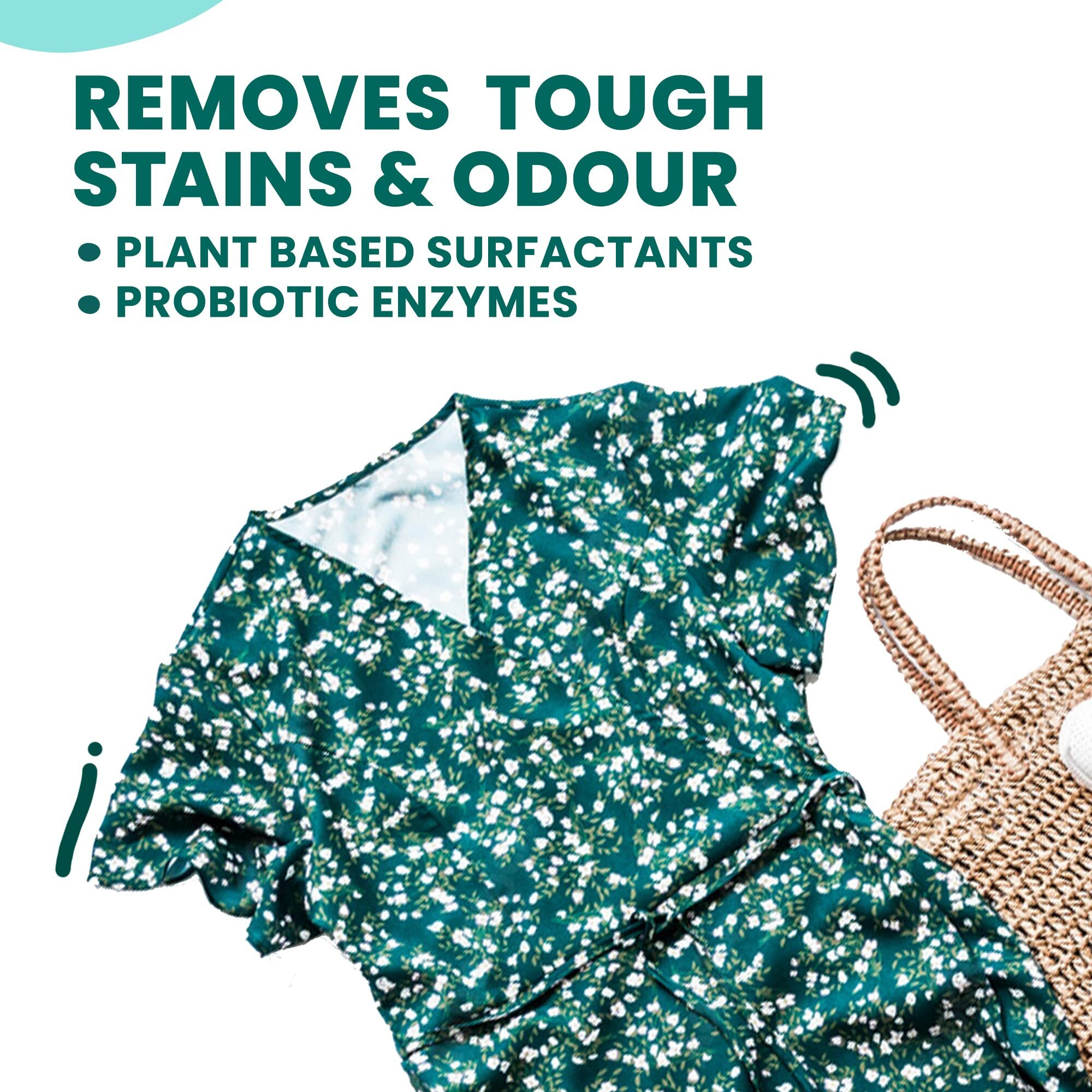 Happi Planet Eco-Friendly Liquid Detergent (Buy 2L Laundry, Get 1L Fabric Conditioner Free)