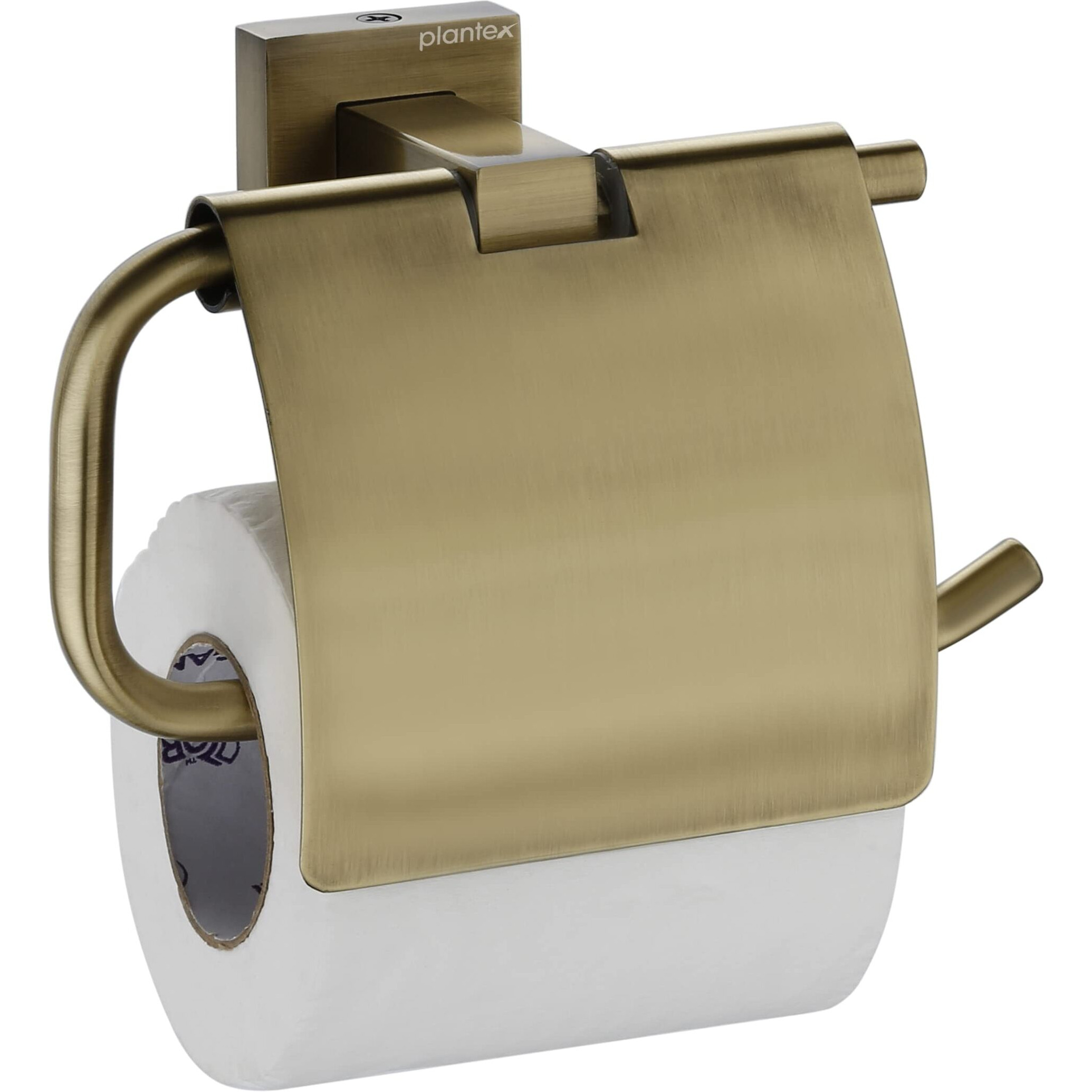 Plantex 304 Grade Stainless Steel Tissue Paper Roll Holder/Toilet Paper Roll Holder For Bathroom Accessories - Splash (Antique)