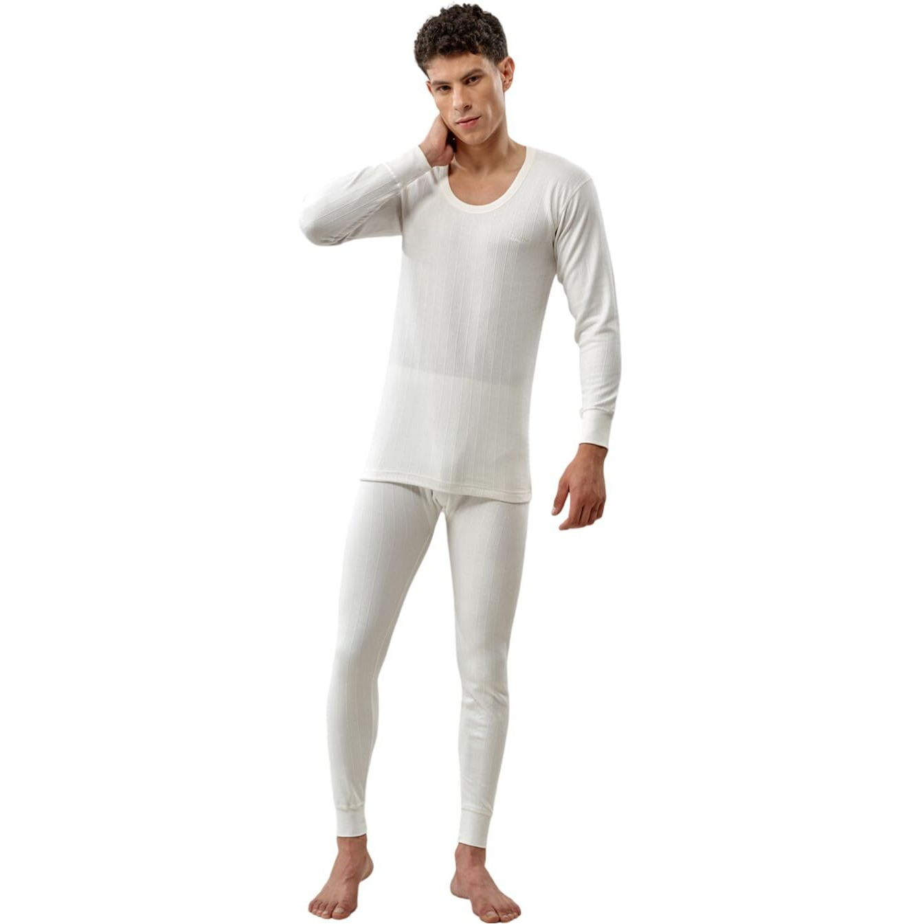 Lux Inferno Men's Thermal Set_Set_Rn_100_White