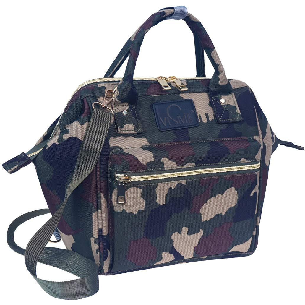 Vismiintrend Mini Diaper Bag Backpack For Mothers For New Born Baby Boy And Girl Products Carry & Travel | Mother, Maternity, Hospital | Gifts For Mom To Be | Customized | Small (Camouflage)
