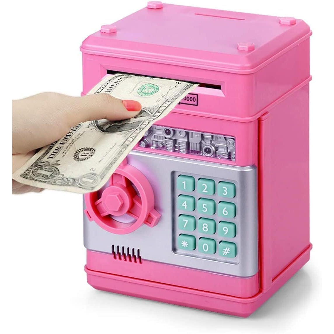 Keekos Piggy Bank For Kids Plastic House Animal Designs