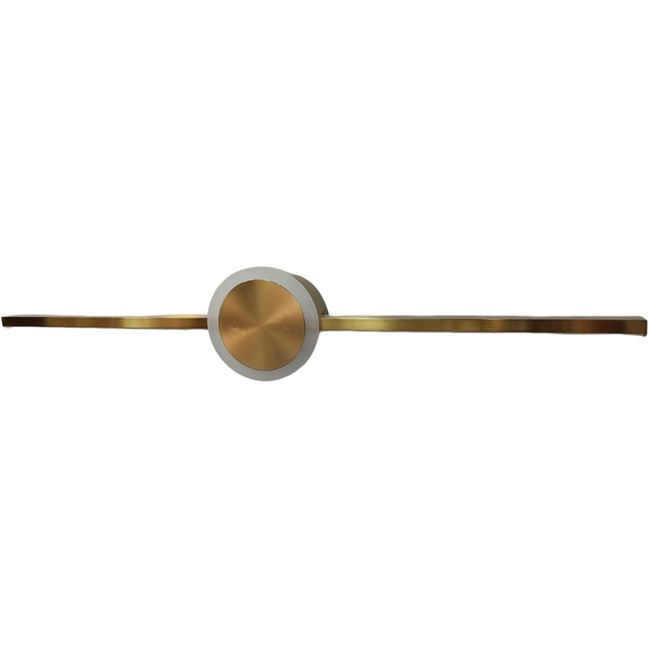 Filliska 18 Watt Modern Led Picture/Dressing/Vanity/Bathroom/Mirror Light With 3 Step Light Mode & Non-Adjustable Head (White, Warm White And Neutral White) (Sleek Gold-177)