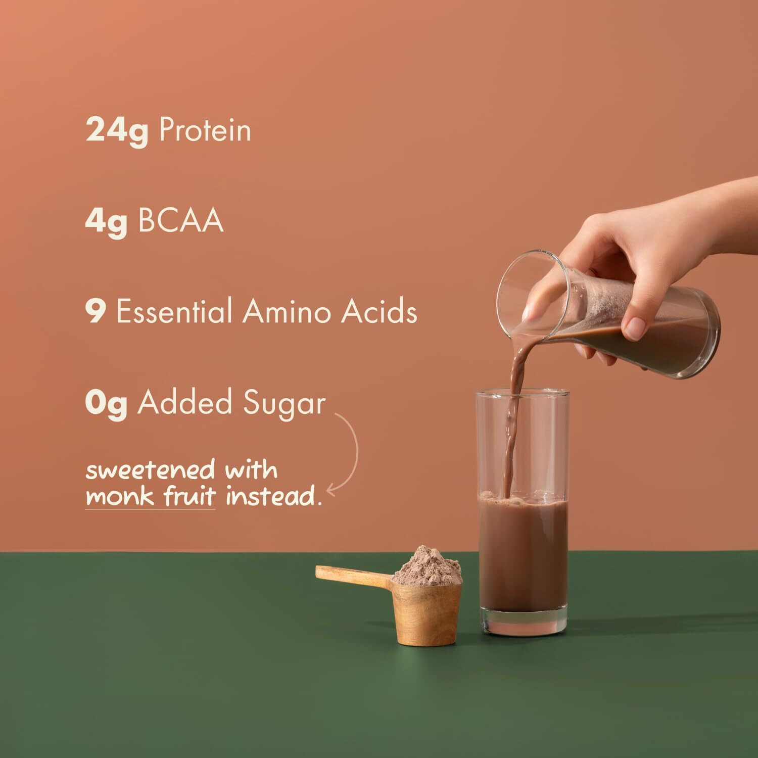Cosmix No Nonsense Plant Protein | Pea & Rice Isolate | Vegan | 24G Protein/Serving | Easy To Digest | All Essential Amino Acids |No Preservatives|Chocolate- 1 Kg| Indonesian Cacao - 500G (Pack Of 2)