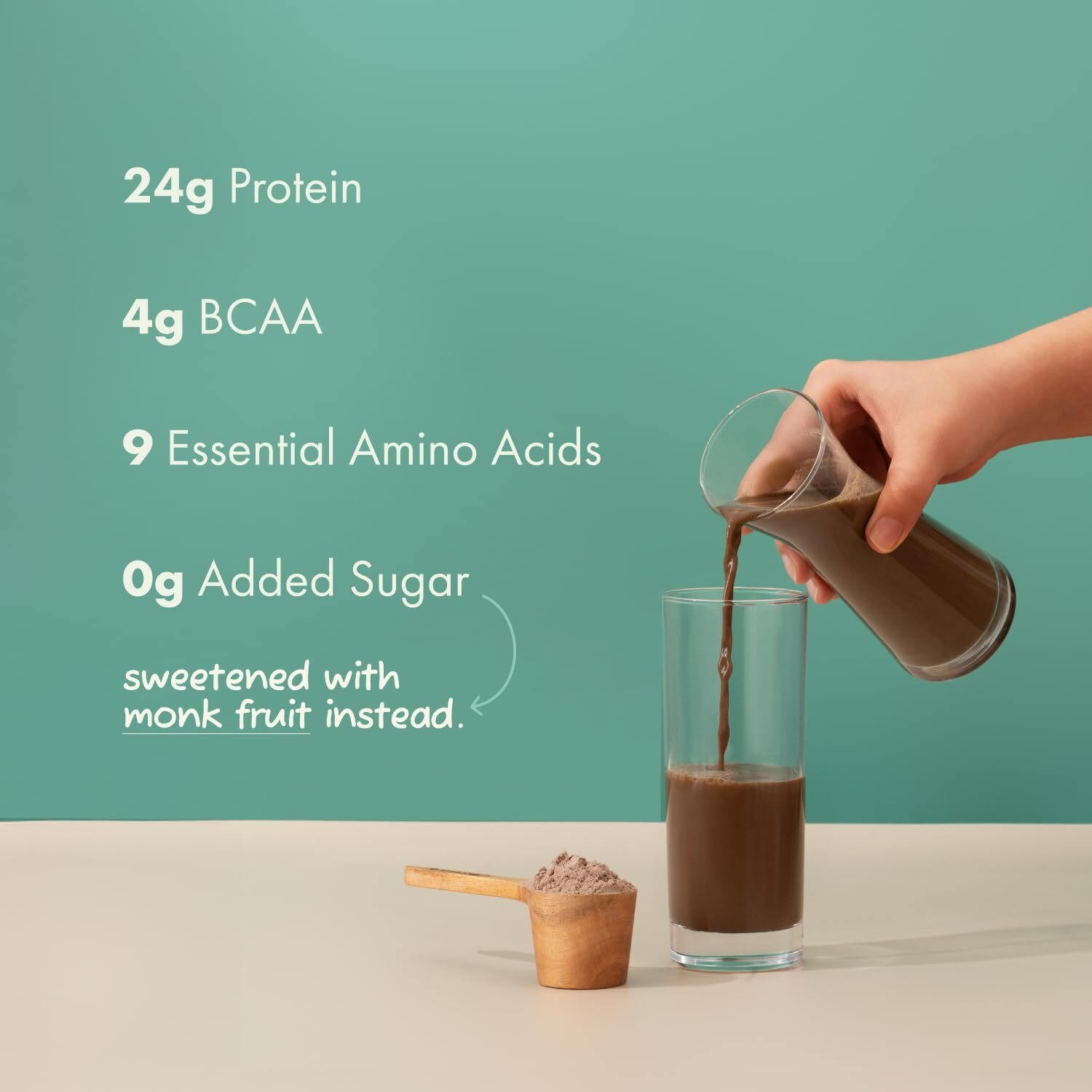 Cosmix No Nonsense Plant Protein | Pea & Rice Isolate | Vegan | 24G Protein/Serving | Easy To Digest |All Essential Amino Acids | No Preservatives|Mint Chocolate- 1 Kg | Mint Cacao - 500G (Pack Of 2)