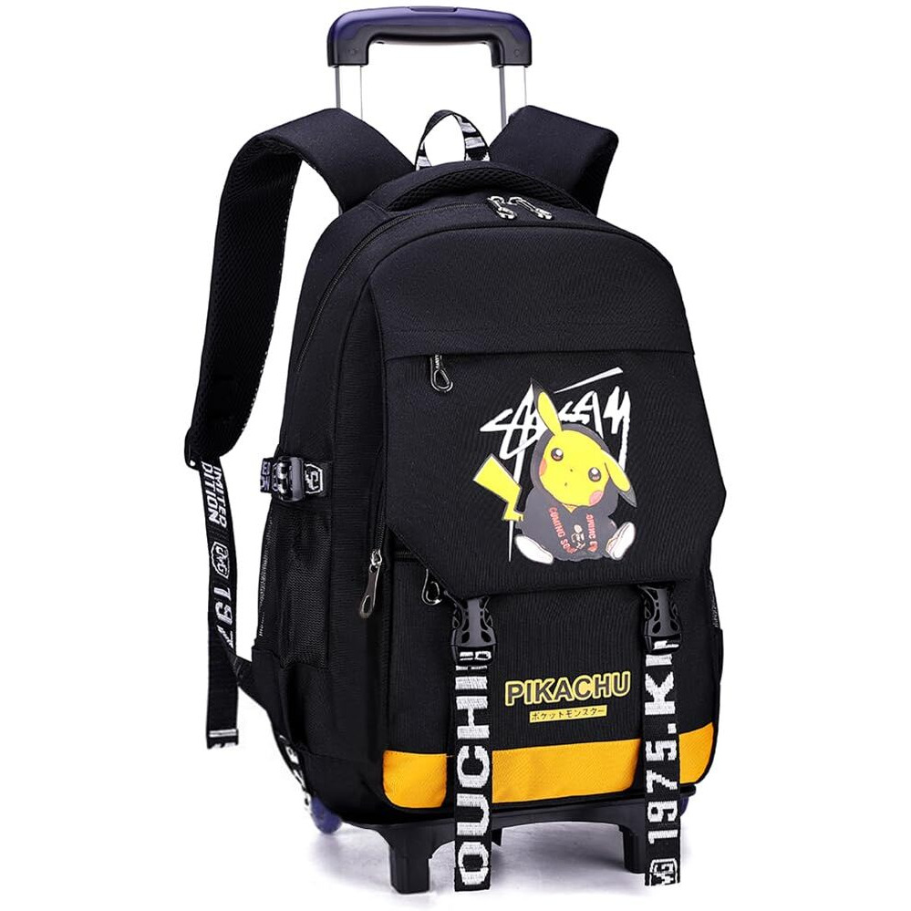 Palay School Standard Backpack For Boys Girls Travel Standard Backpack On Wheel Girl School Bag On Wheel Detachable Wheel Stand Design Gift New School Bag For Girls Boys