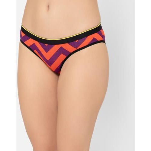 Bummer Women's Printed Micro Modal Bikinis Panties | Soft & Breathable Underwear | Pack Of 1