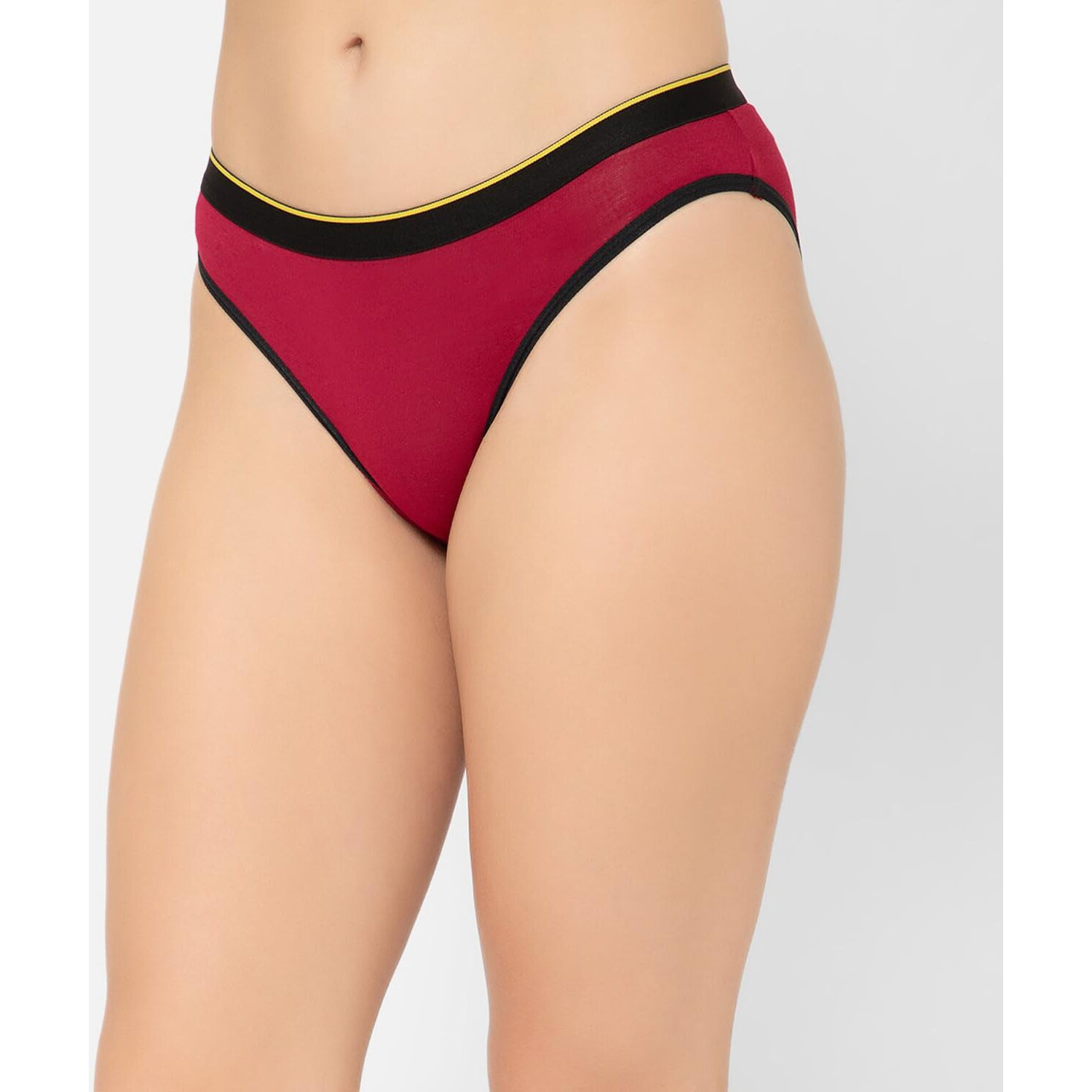 Bummer Women's Solid Micro Modal Bikinis Panties | Soft & Breathable Underwear | Pack Of 1
