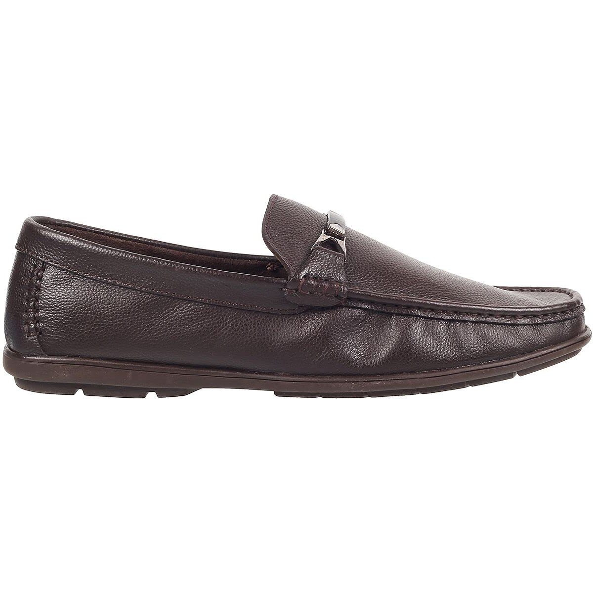 Metro Mens Leather Brown Loafers (Size (9 Uk (43 Eu))