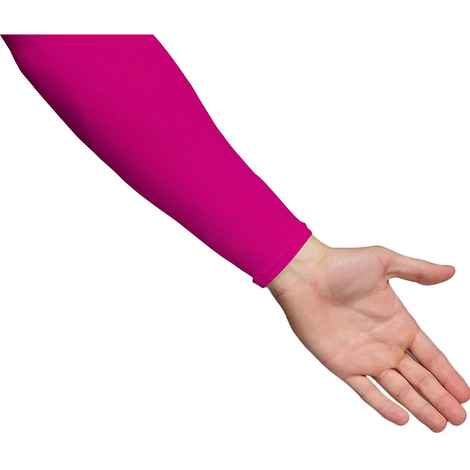 Mark Ample New Arm Sleeves Sun Burn Skin Tan Protection Spf Proof | Arm Sleeves For Driving, Cycling, Tennis, Cricket, Football, Golf, Outdoor, Gym, Riding (Pink)