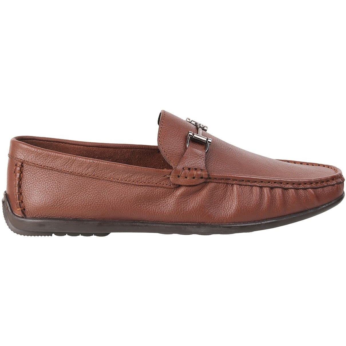 Mochi Men Tan Synthetic Leather Loafer Shoes Uk/6 Eu/40 (19-6790)
