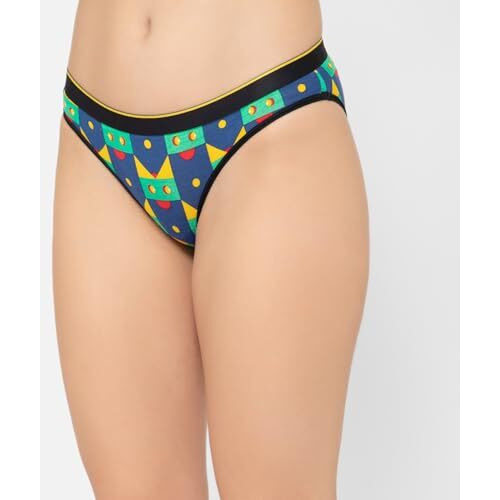 Bummer Women's Printed Micro Modal Bikinis Panties | Soft & Breathable Underwear | Pack Of 1