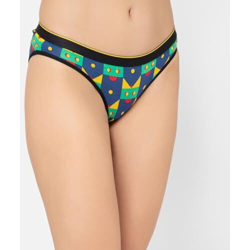 Bummer Women's Printed Micro Modal Bikinis Panties | Soft & Breathable Underwear | Pack Of 1