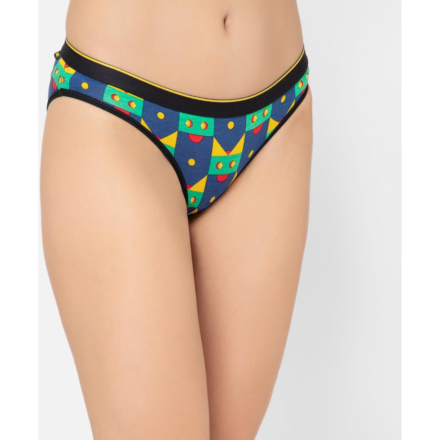 Bummer Women's Printed Micro Modal Bikinis Panties | Soft & Breathable Underwear | Pack Of 1